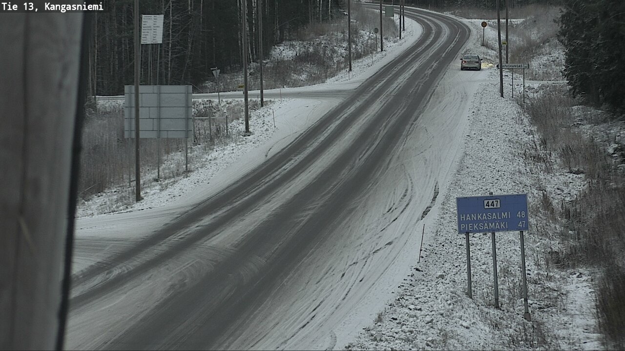 Kelikamerat Kuva Tie 13 Kangasniemi, Kangasniemi, Etelä-Savo