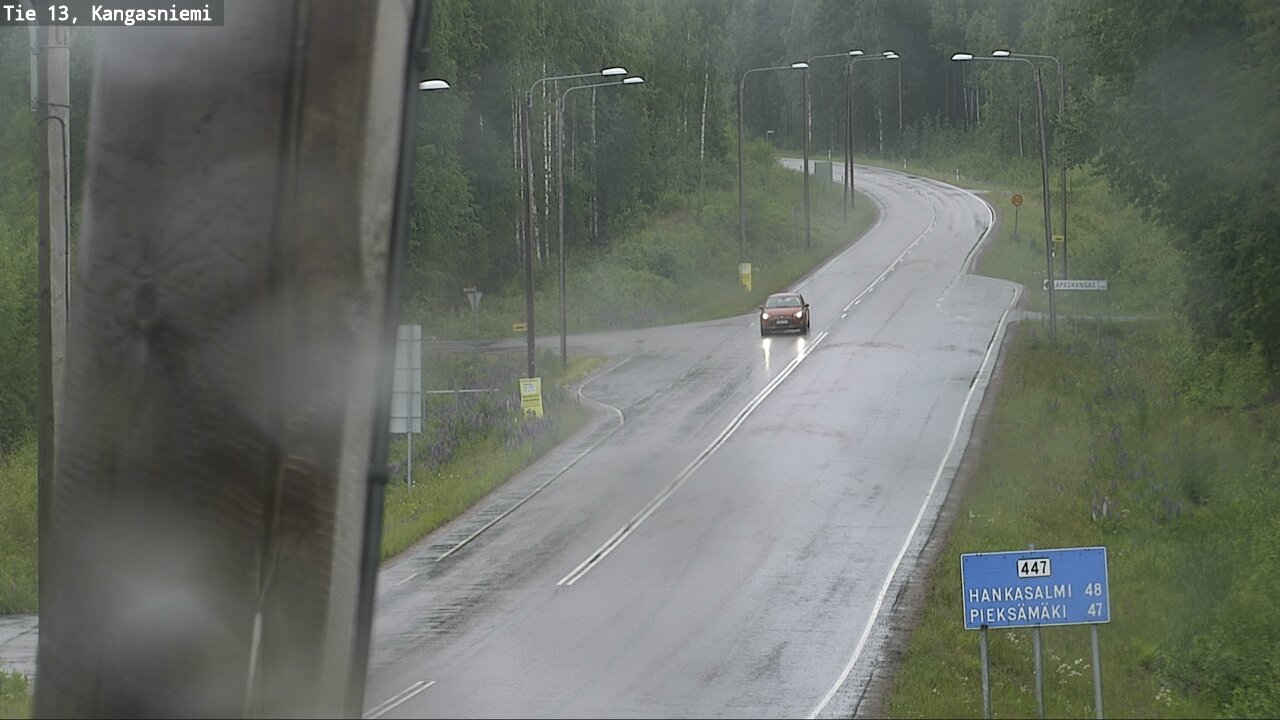 Weather Camera Image Väg 13 Kangasniemi, Kangasniemi, Etelä-Savo