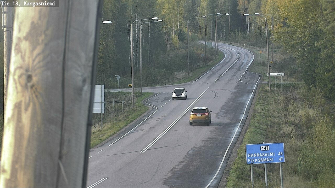 Weather Camera Image Road 13 Kangasniemi, Kangasniemi, Etelä-Savo