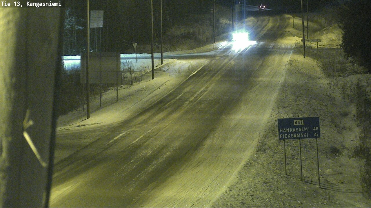 Kelikamerat Kuva Tie 13 Kangasniemi, Kangasniemi, Etelä-Savo