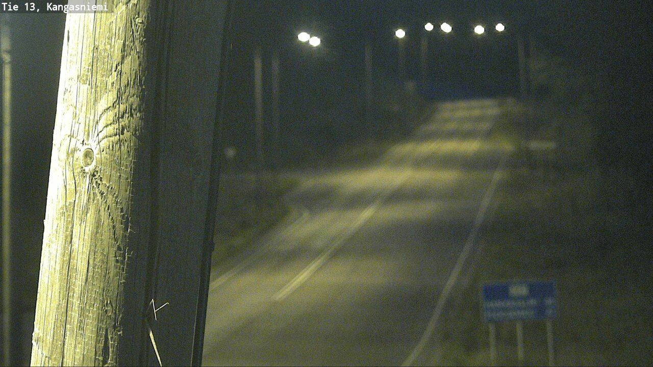 Weather Camera Image Väg 13 Kangasniemi, Kangasniemi, Etelä-Savo