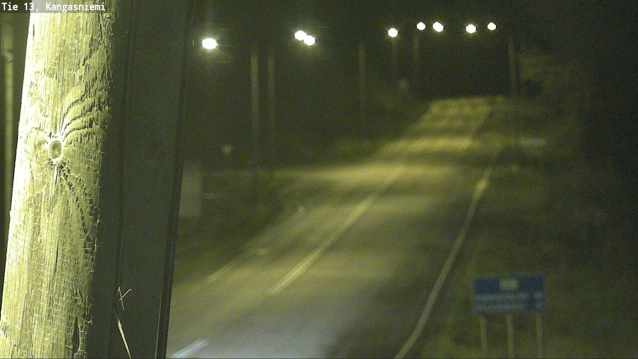 Weather Camera Image Road 13 Kangasniemi, Kangasniemi, Etelä-Savo