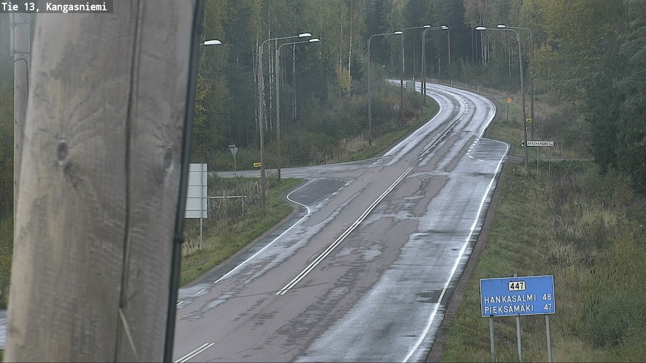 Weather Camera Image Road 13 Kangasniemi, Kangasniemi, Etelä-Savo