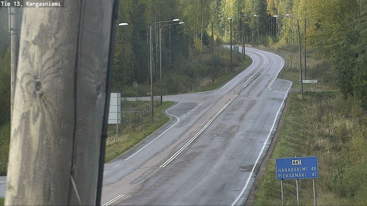 Weather Camera Image Road 13 Kangasniemi, Kangasniemi, Etelä-Savo