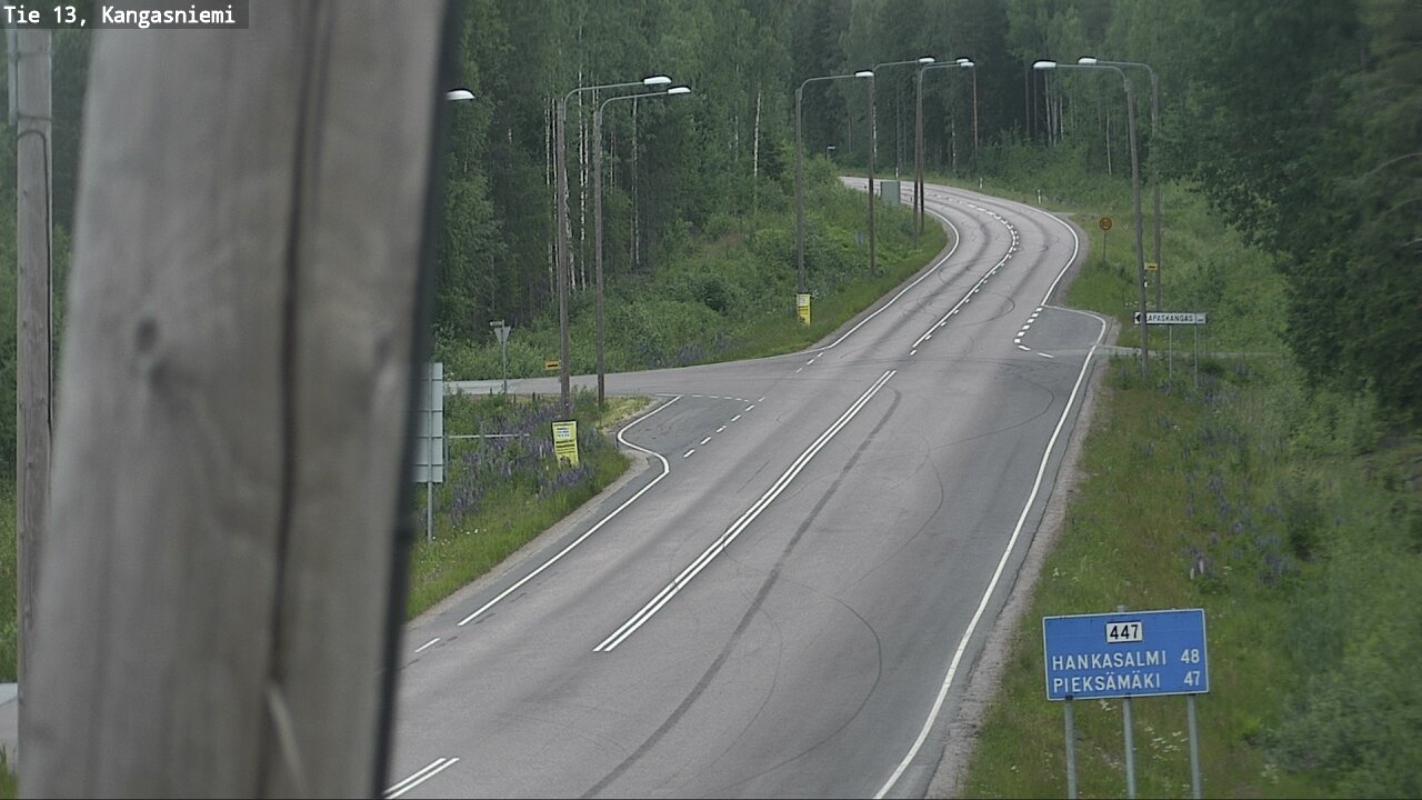 Kelikamerat Kuva Tie 13 Kangasniemi, Kangasniemi, Etelä-Savo