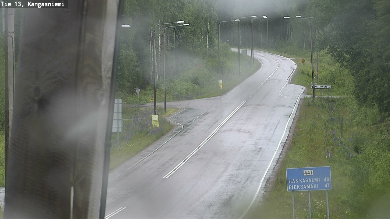 Weather Camera Image Väg 13 Kangasniemi, Kangasniemi, Etelä-Savo