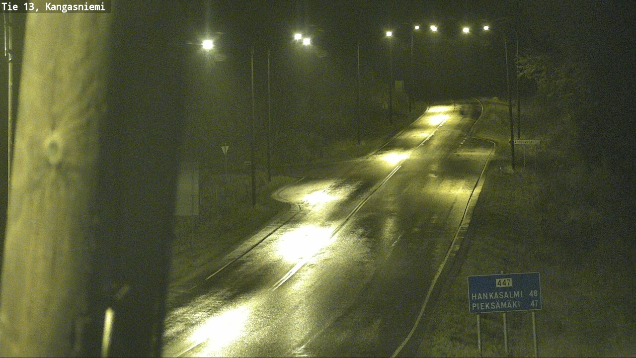 Weather Camera Image Road 13 Kangasniemi, Kangasniemi, Etelä-Savo