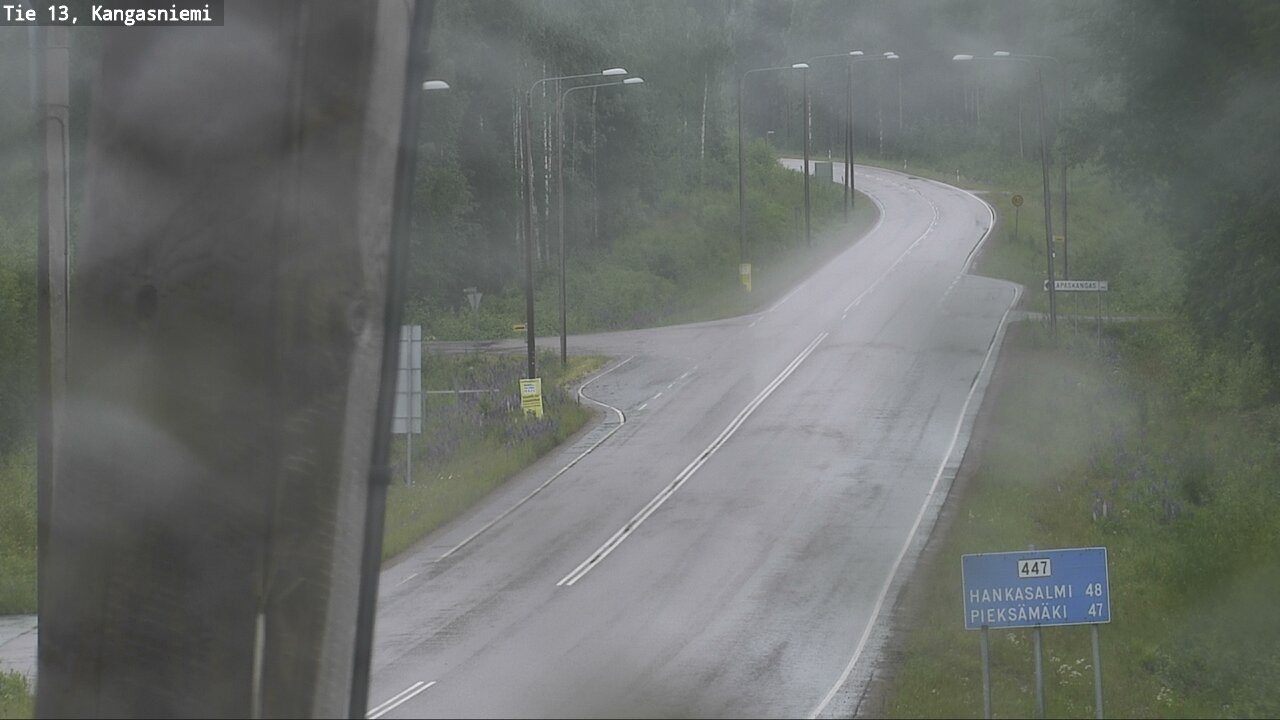 Weather Camera Image Väg 13 Kangasniemi, Kangasniemi, Etelä-Savo
