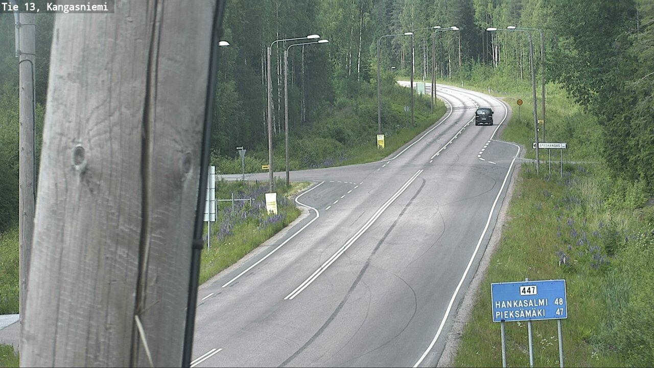 Kelikamerat Kuva Tie 13 Kangasniemi, Kangasniemi, Etelä-Savo