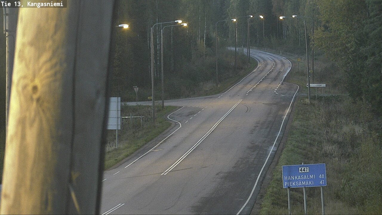 Weather Camera Image Road 13 Kangasniemi, Kangasniemi, Etelä-Savo