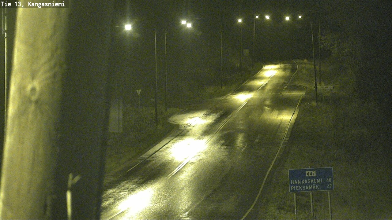 Weather Camera Image Road 13 Kangasniemi, Kangasniemi, Etelä-Savo