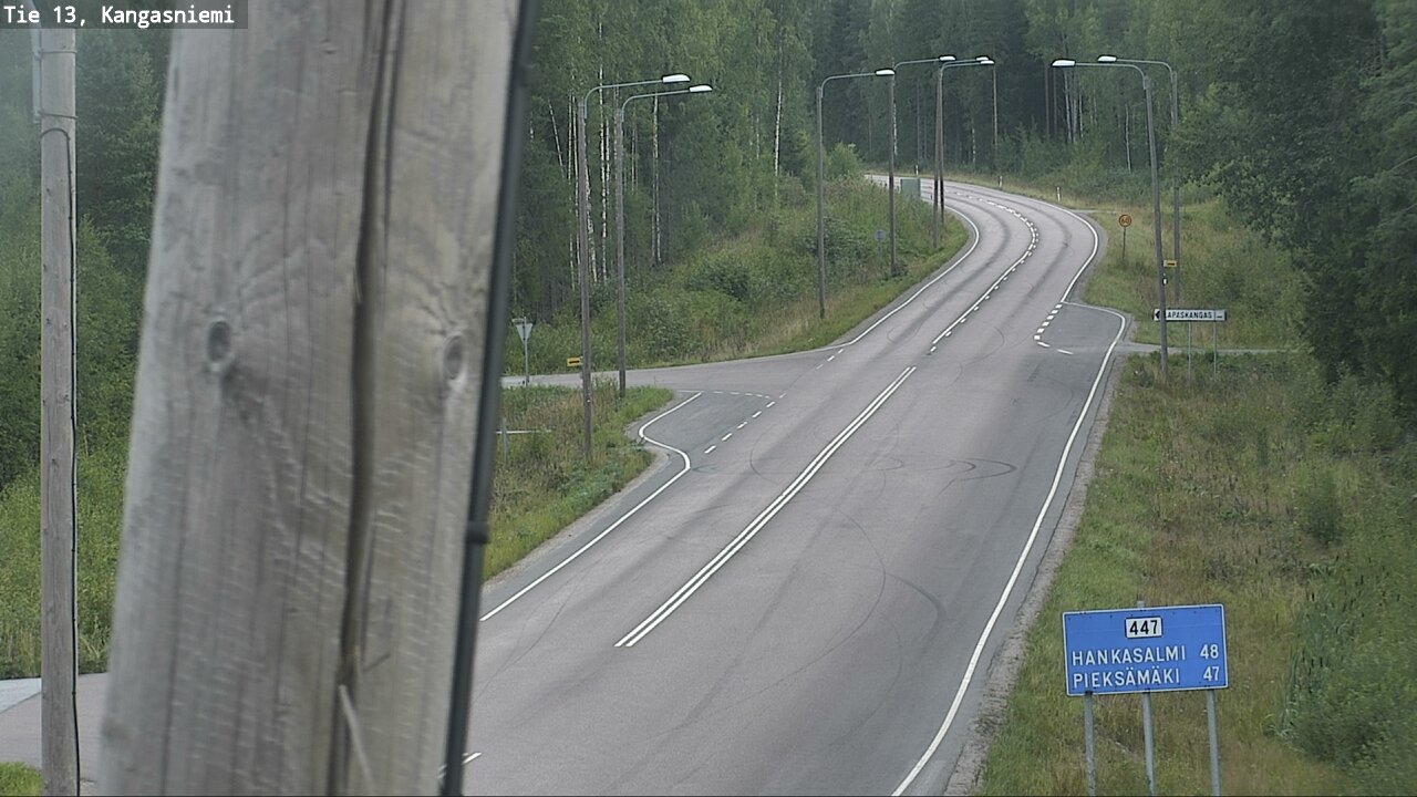 Weather Camera Image Väg 13 Kangasniemi, Kangasniemi, Etelä-Savo