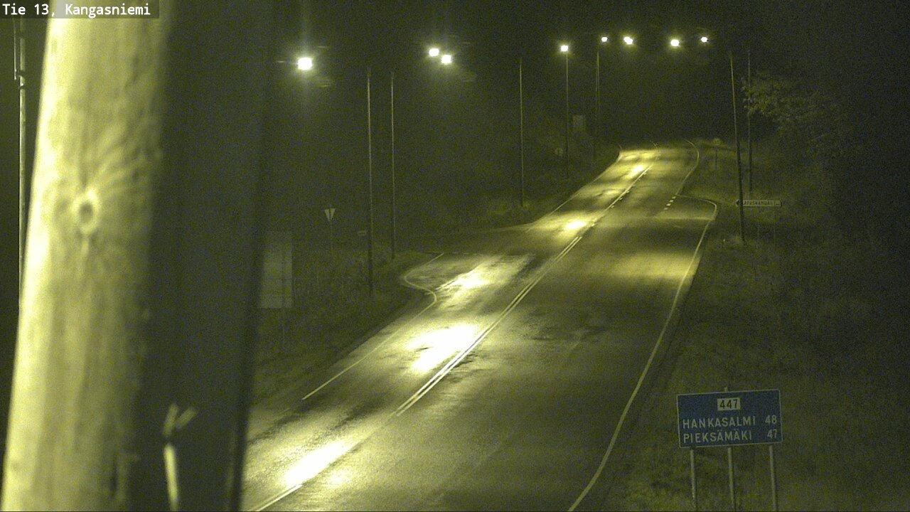 Weather Camera Image Road 13 Kangasniemi, Kangasniemi, Etelä-Savo