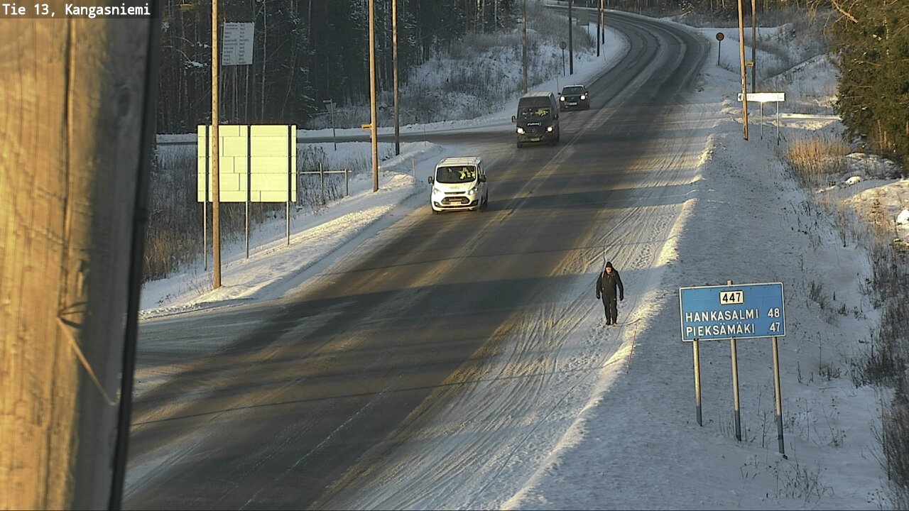 Kelikamerat Kuva Tie 13 Kangasniemi, Kangasniemi, Etelä-Savo