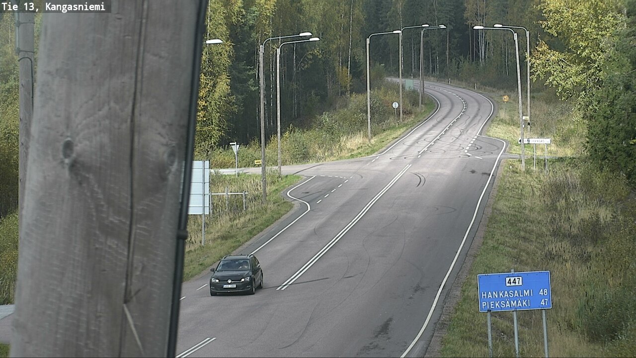 Weather Camera Image Road 13 Kangasniemi, Kangasniemi, Etelä-Savo