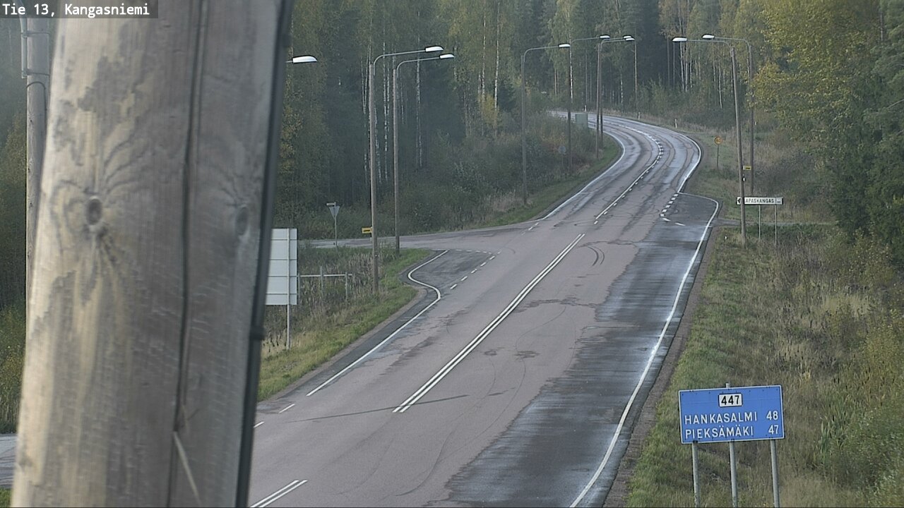 Weather Camera Image Road 13 Kangasniemi, Kangasniemi, Etelä-Savo