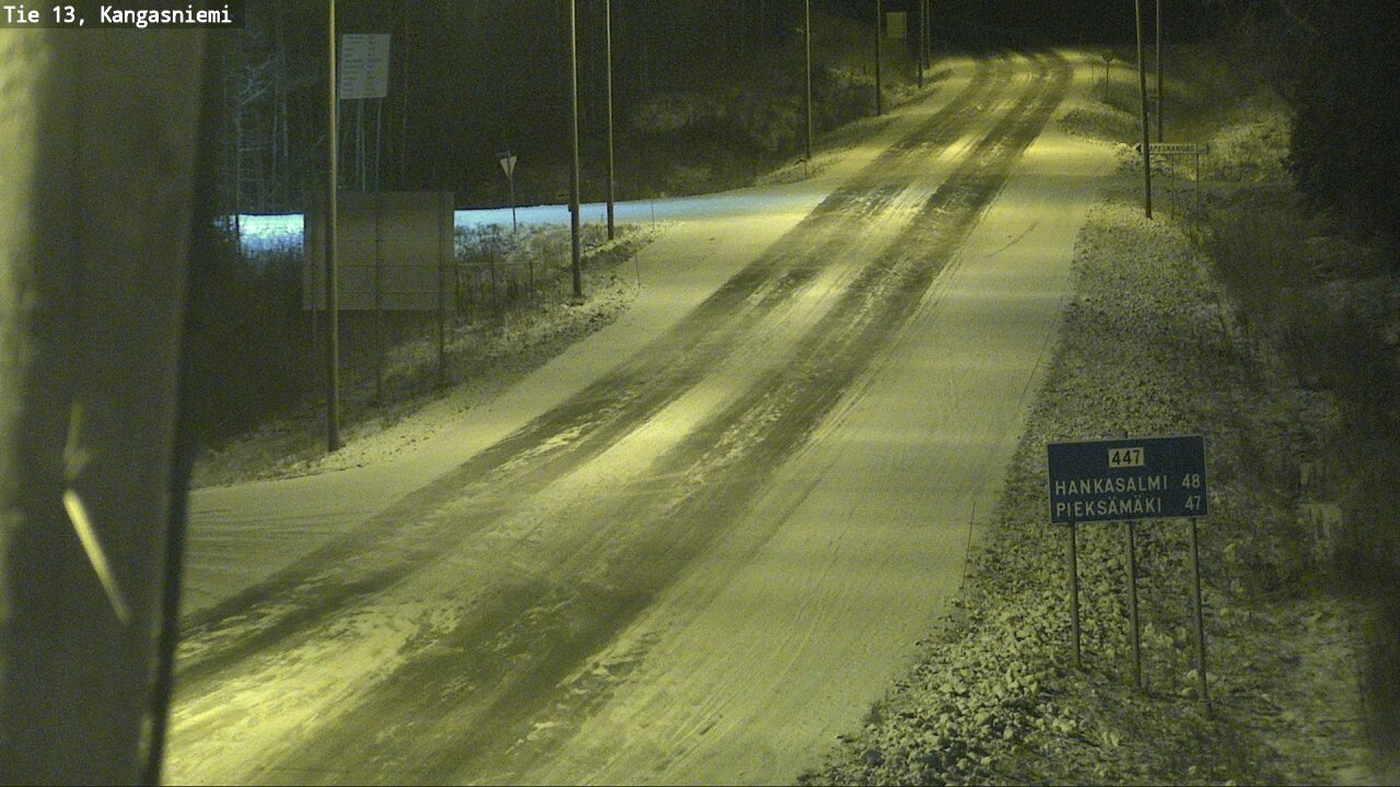 Kelikamerat Kuva Tie 13 Kangasniemi, Kangasniemi, Etelä-Savo