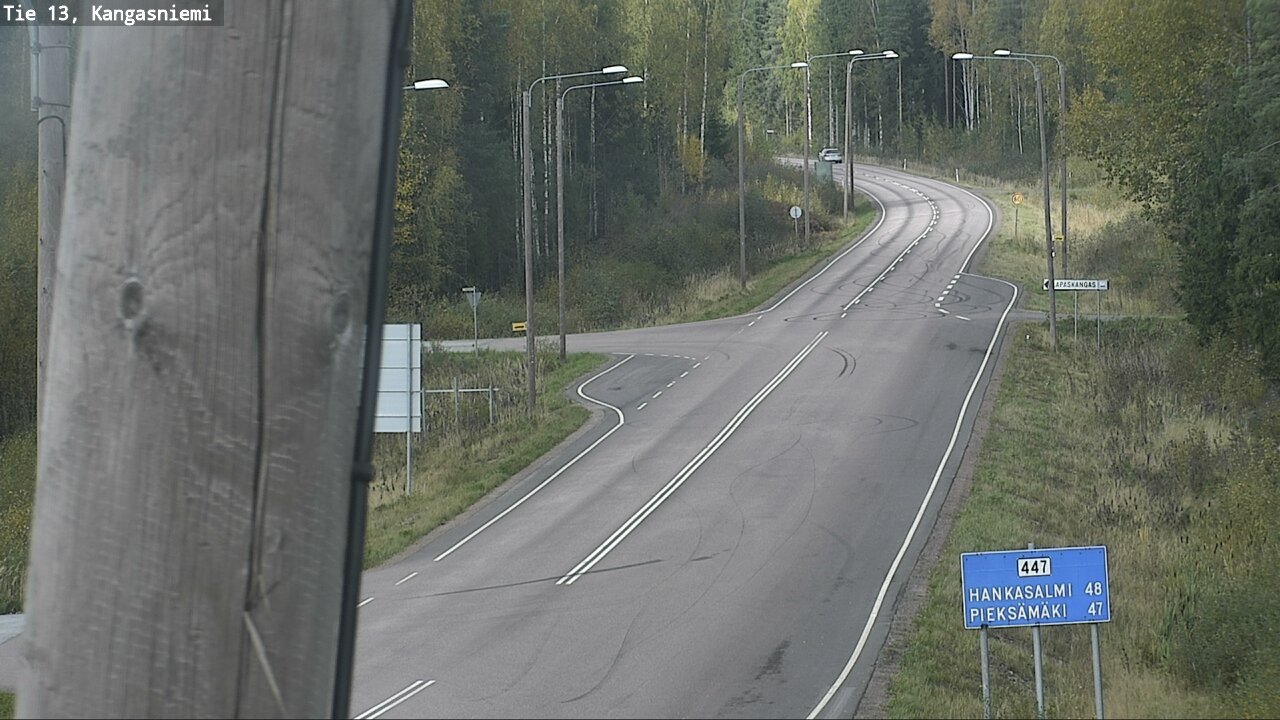 Weather Camera Image Road 13 Kangasniemi, Kangasniemi, Etelä-Savo
