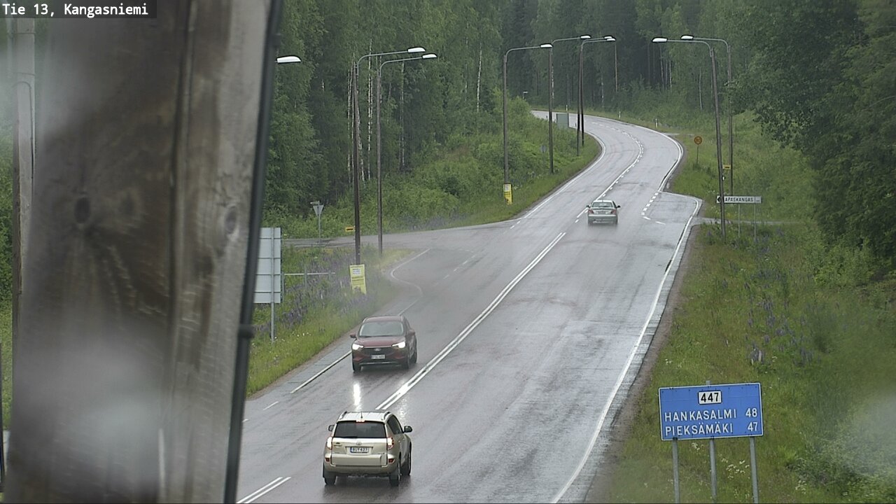 Weather Camera Image Väg 13 Kangasniemi, Kangasniemi, Etelä-Savo