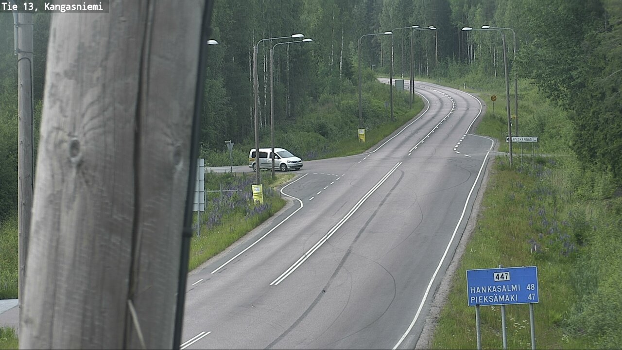 Kelikamerat Kuva Tie 13 Kangasniemi, Kangasniemi, Etelä-Savo