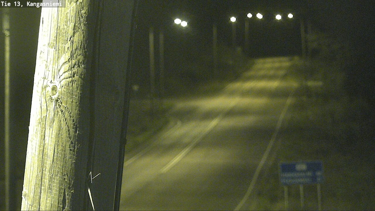Weather Camera Image Väg 13 Kangasniemi, Kangasniemi, Etelä-Savo