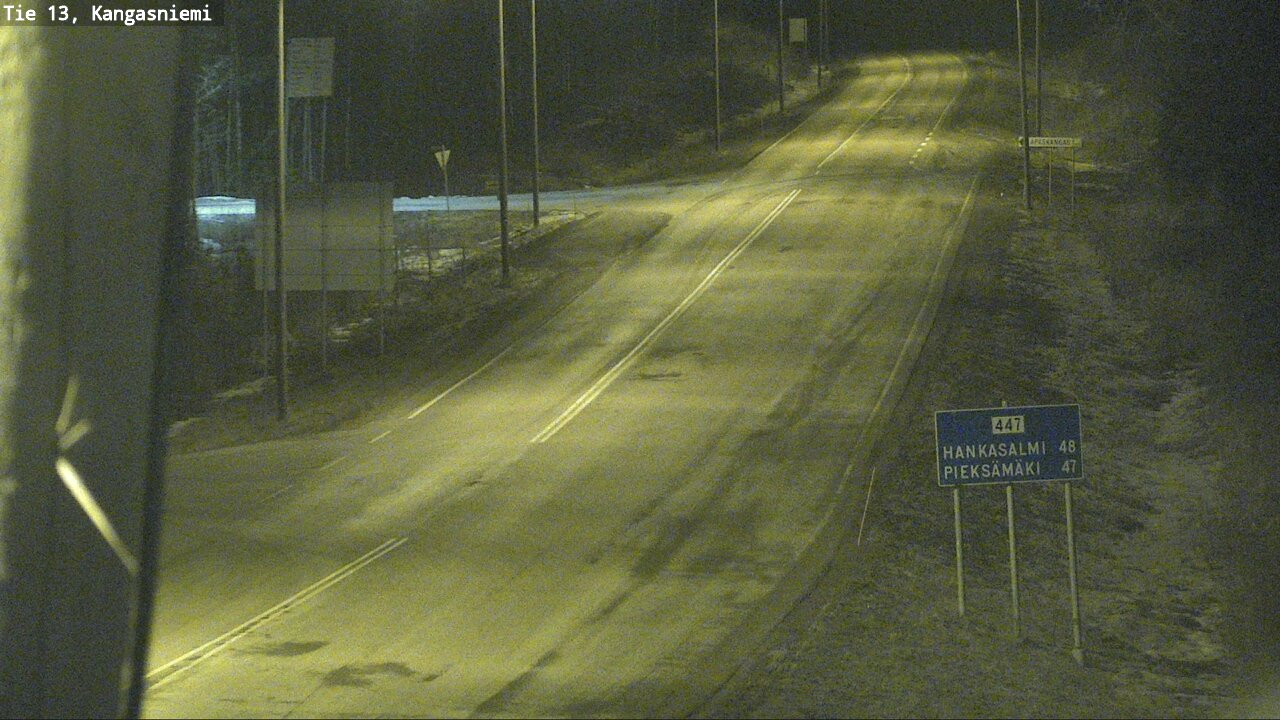 Kelikamerat Kuva Tie 13 Kangasniemi, Kangasniemi, Etelä-Savo