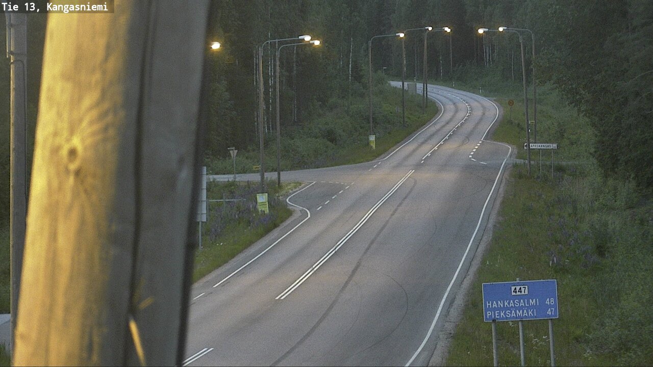 Kelikamerat Kuva Tie 13 Kangasniemi, Kangasniemi, Etelä-Savo