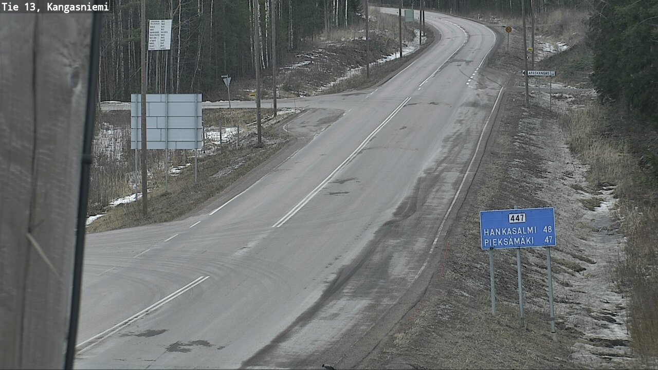 Kelikamerat Kuva Tie 13 Kangasniemi, Kangasniemi, Etelä-Savo