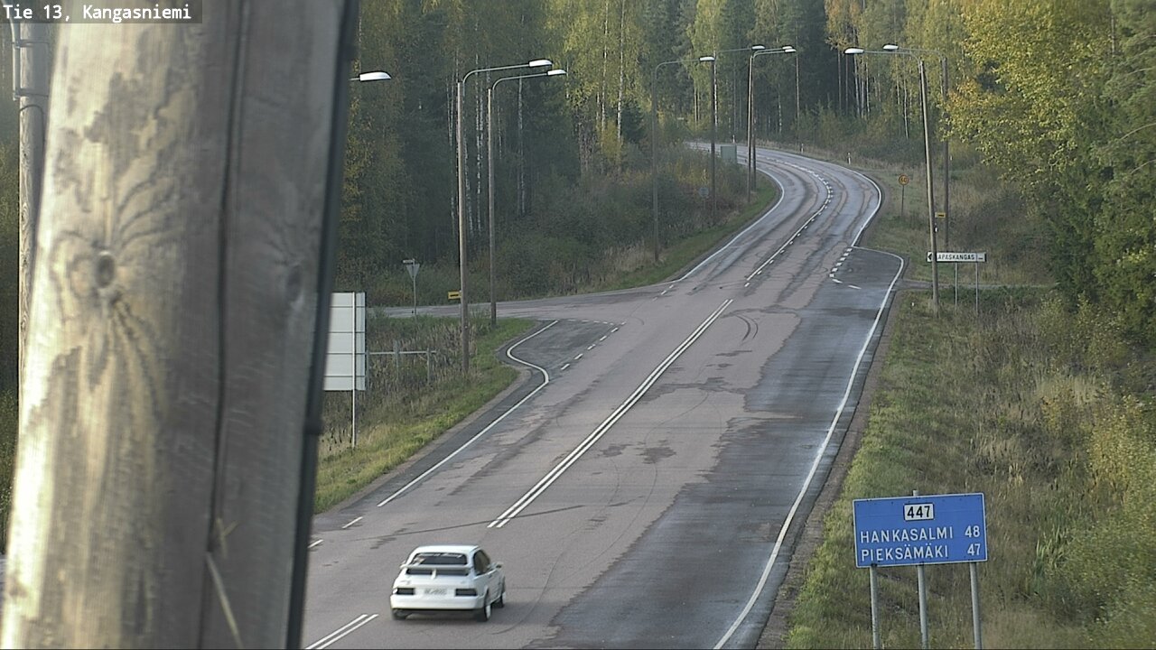 Weather Camera Image Road 13 Kangasniemi, Kangasniemi, Etelä-Savo