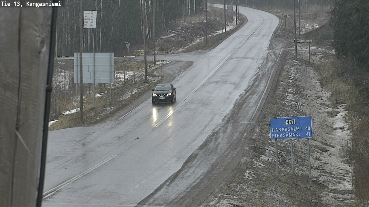 Weather Camera Image Väg 13 Kangasniemi, Kangasniemi, Etelä-Savo