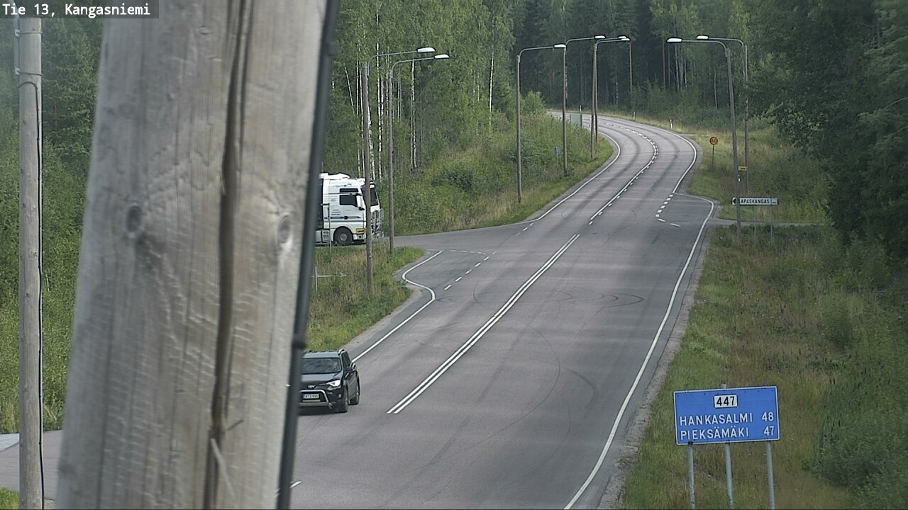 Kelikamerat Kuva Tie 13 Kangasniemi, Kangasniemi, Etelä-Savo