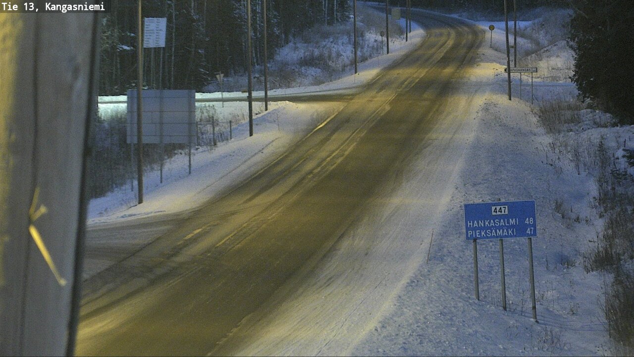 Kelikamerat Kuva Tie 13 Kangasniemi, Kangasniemi, Etelä-Savo