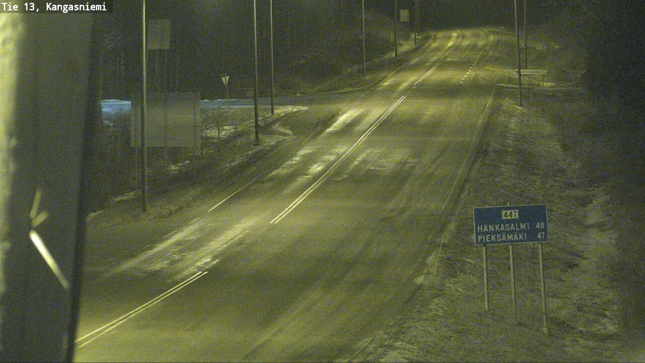 Kelikamerat Kuva Tie 13 Kangasniemi, Kangasniemi, Etelä-Savo