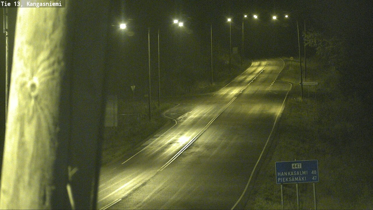 Weather Camera Image Road 13 Kangasniemi, Kangasniemi, Etelä-Savo