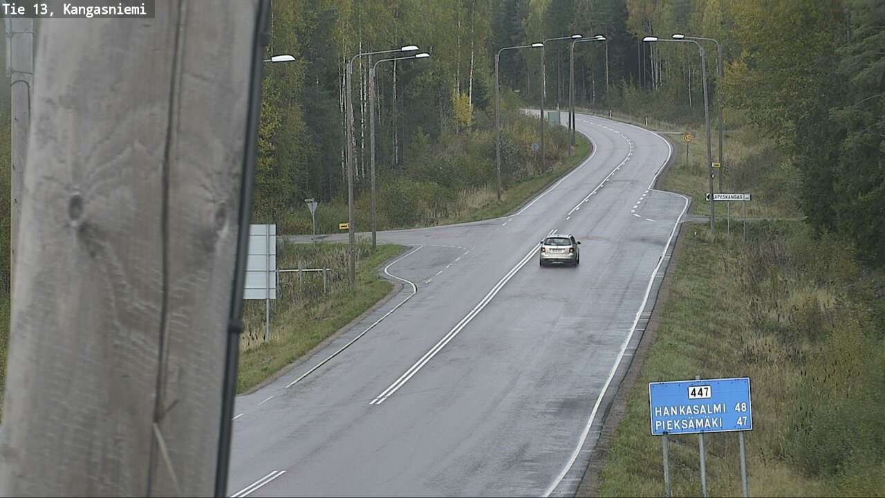 Weather Camera Image Road 13 Kangasniemi, Kangasniemi, Etelä-Savo