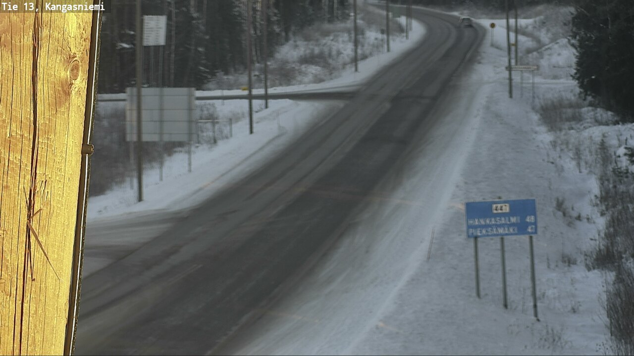 Weather Camera Image Road 13 Kangasniemi, Kangasniemi, Etelä-Savo