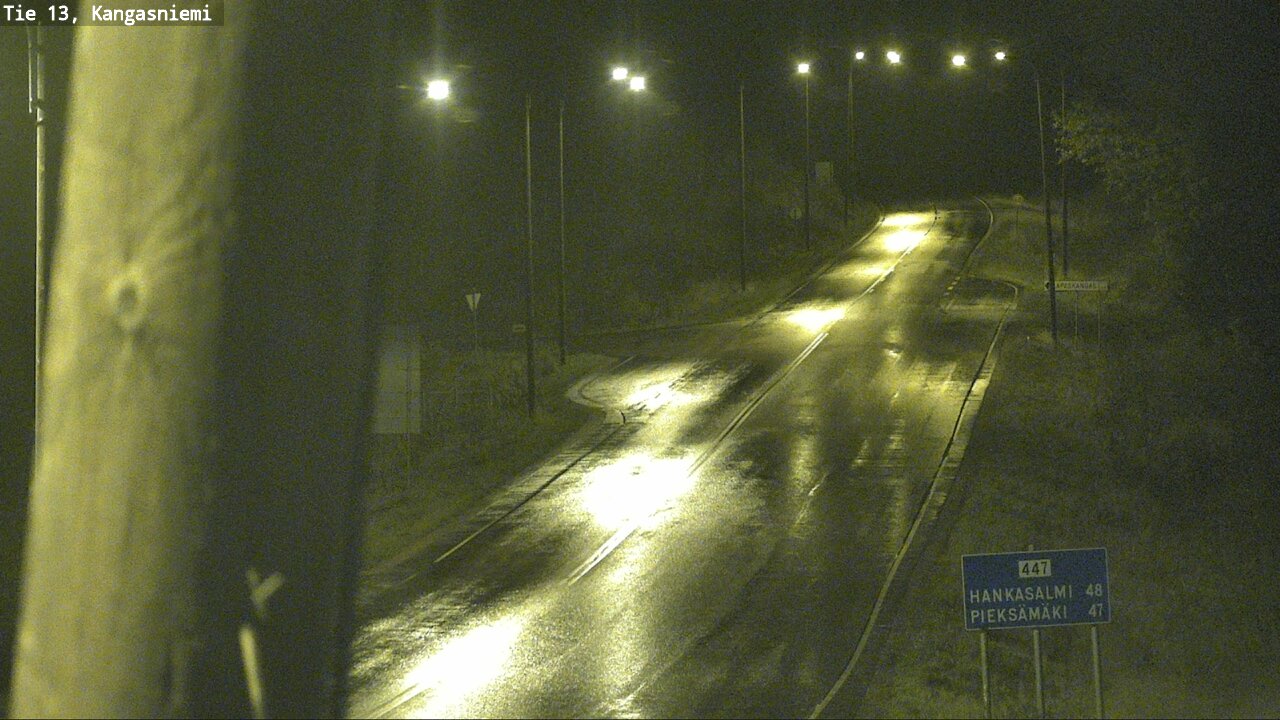 Weather Camera Image Road 13 Kangasniemi, Kangasniemi, Etelä-Savo