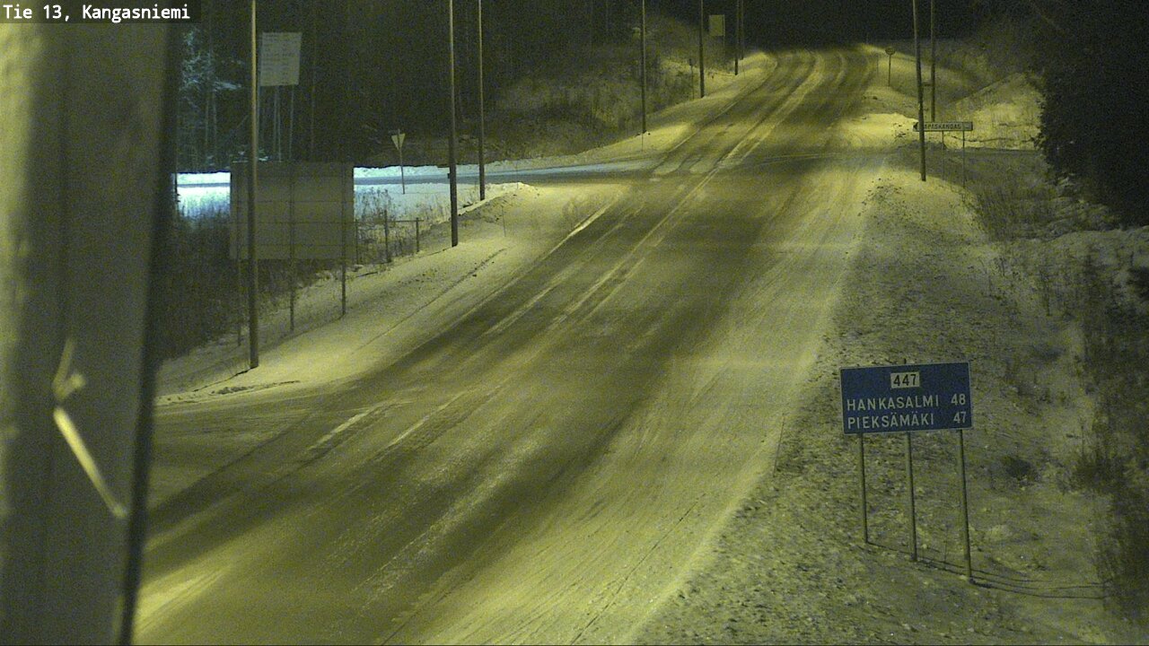 Kelikamerat Kuva Tie 13 Kangasniemi, Kangasniemi, Etelä-Savo