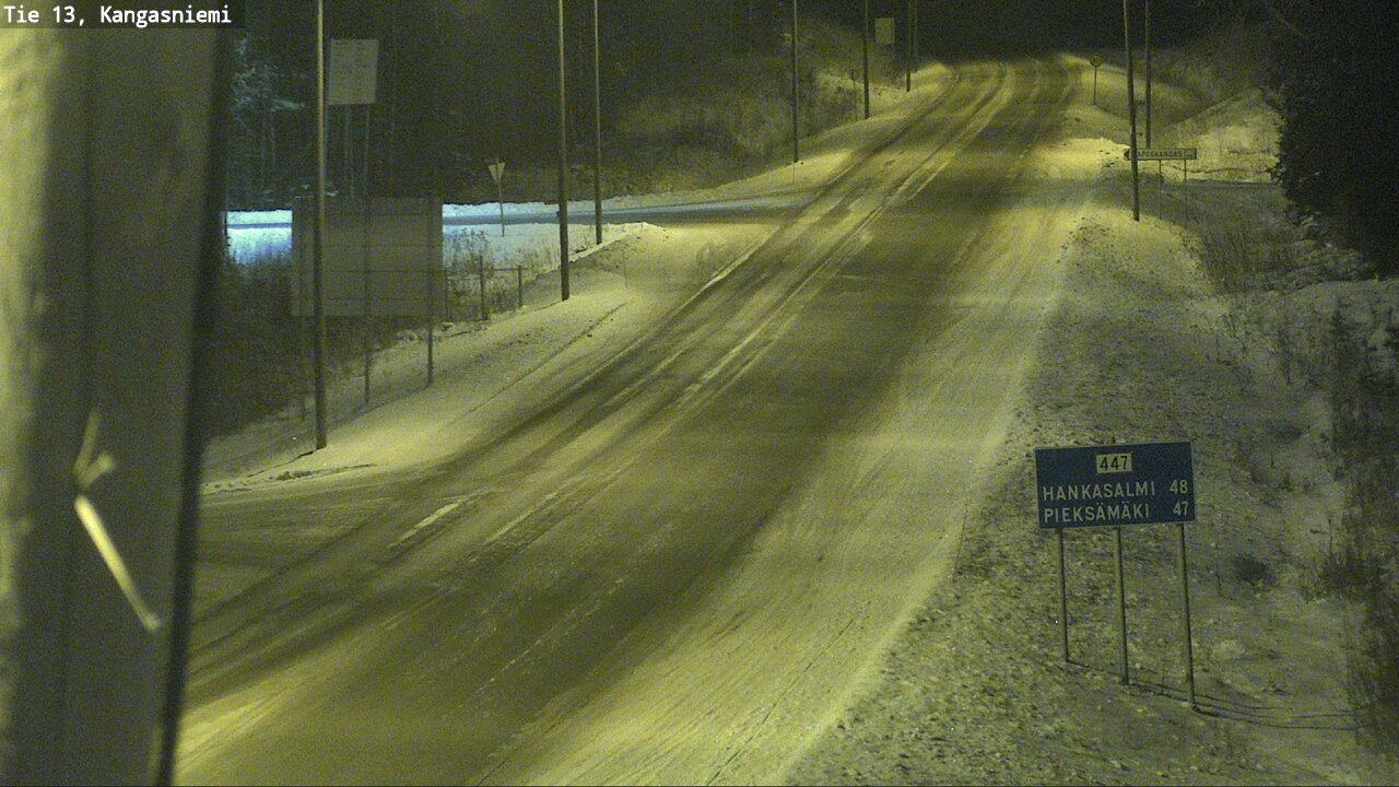 Kelikamerat Kuva Tie 13 Kangasniemi, Kangasniemi, Etelä-Savo