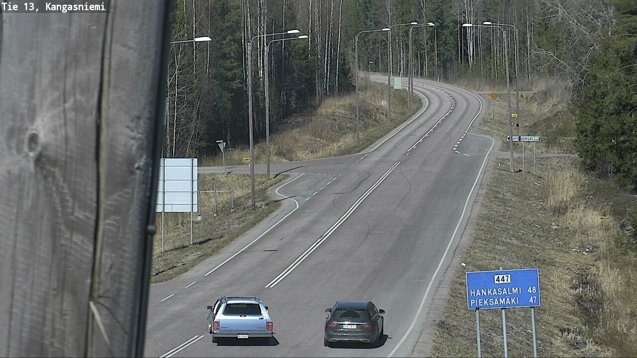 Weather Camera Image Väg 13 Kangasniemi, Kangasniemi, Etelä-Savo