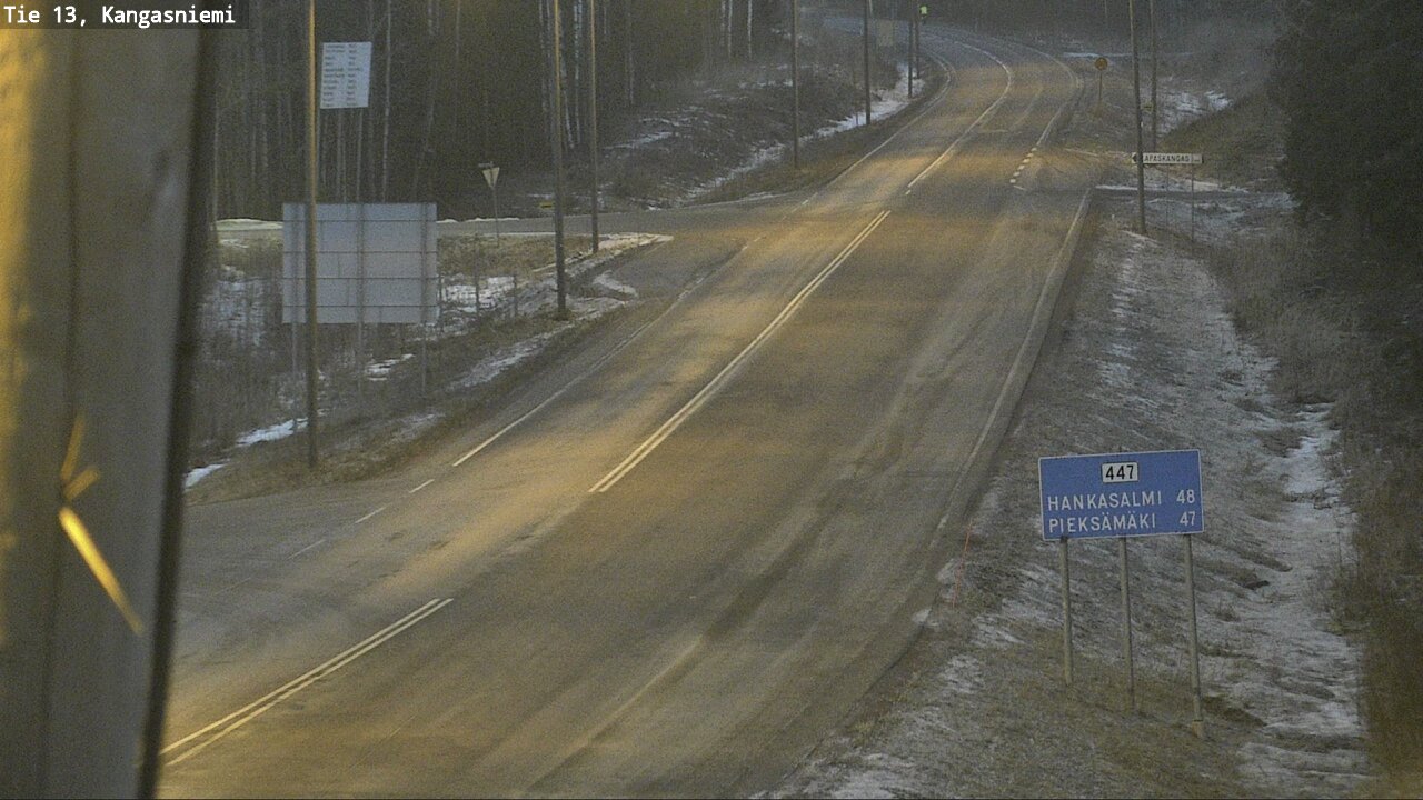 Kelikamerat Kuva Tie 13 Kangasniemi, Kangasniemi, Etelä-Savo