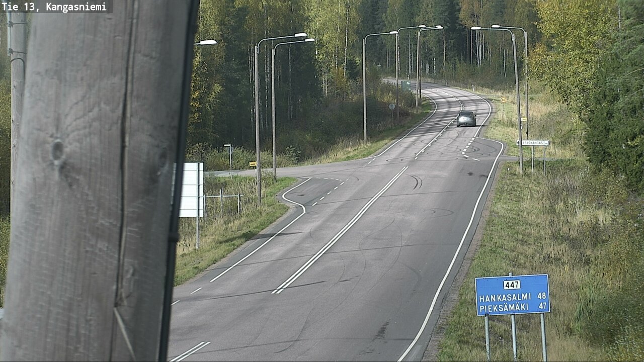 Kelikamerat Kuva Tie 13 Kangasniemi, Kangasniemi, Etelä-Savo