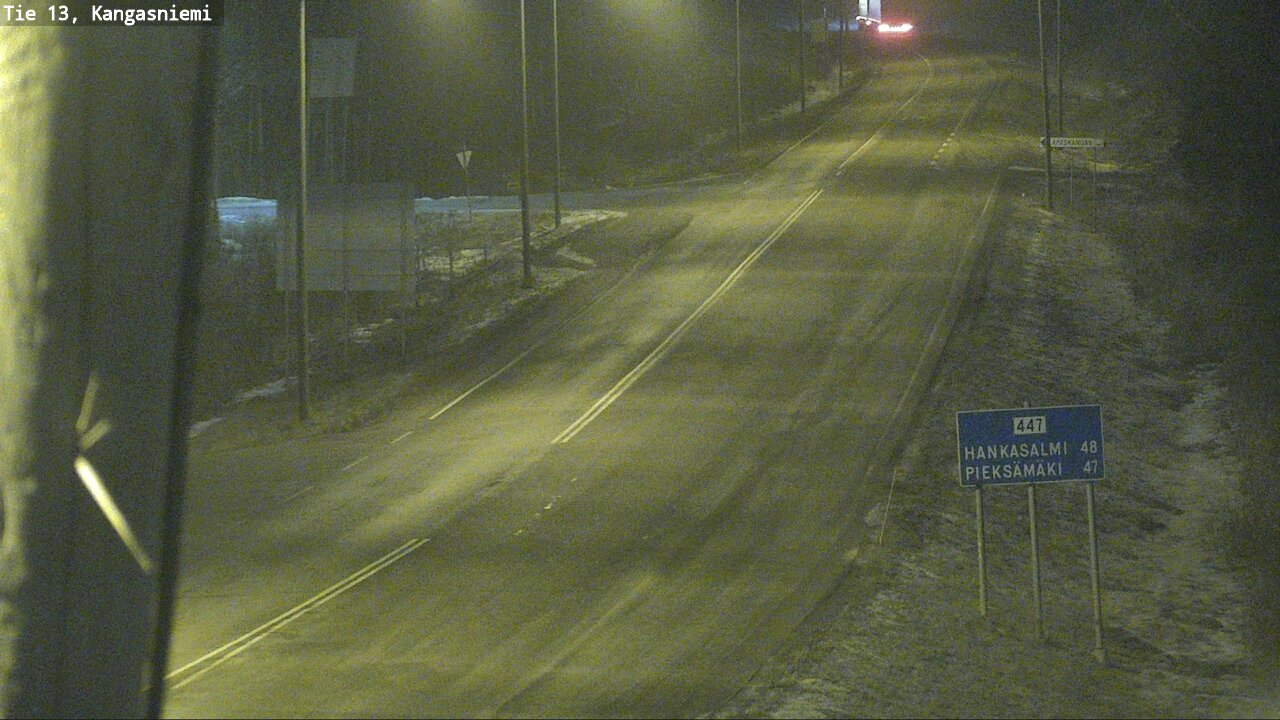 Kelikamerat Kuva Tie 13 Kangasniemi, Kangasniemi, Etelä-Savo