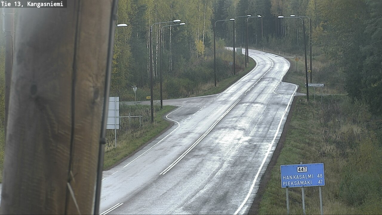 Weather Camera Image Road 13 Kangasniemi, Kangasniemi, Etelä-Savo