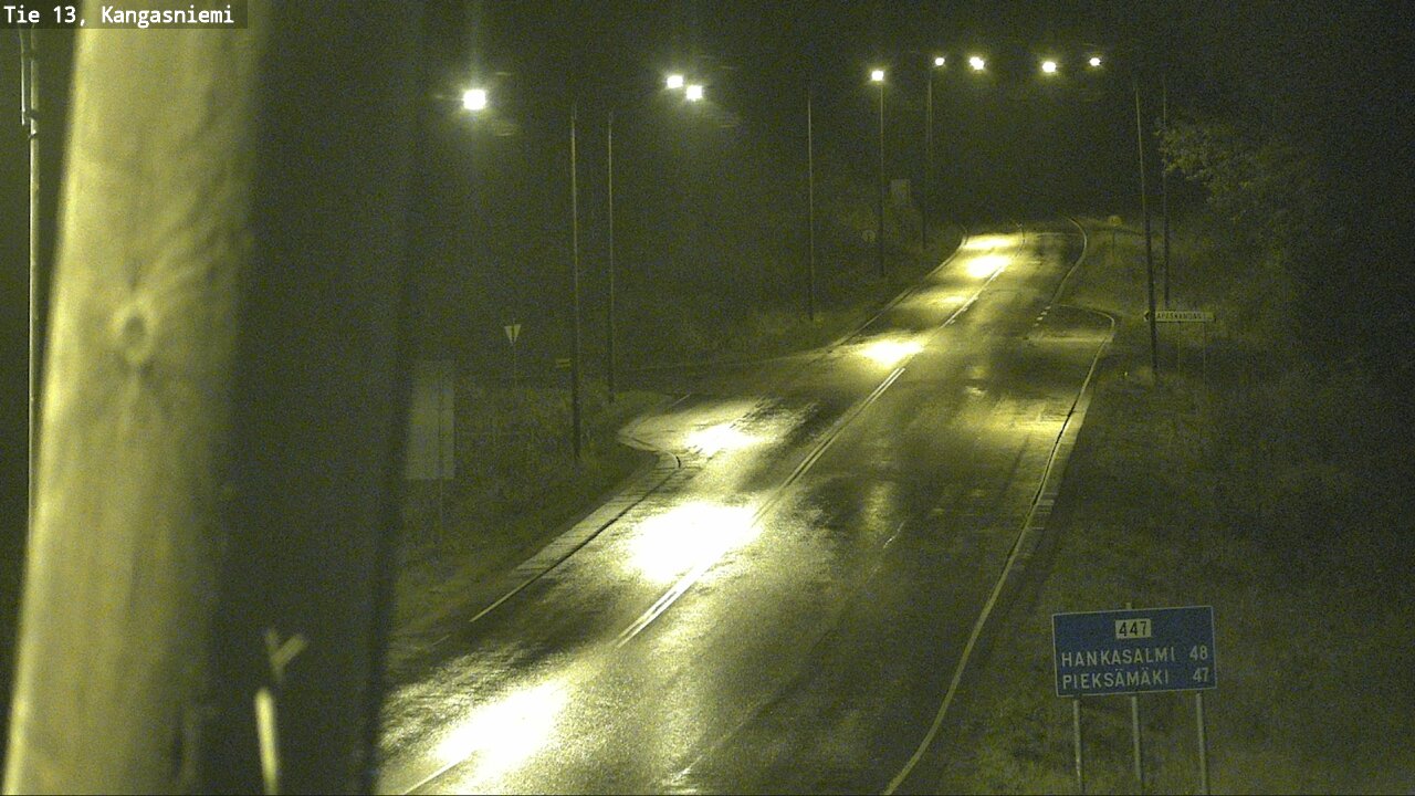 Weather Camera Image Road 13 Kangasniemi, Kangasniemi, Etelä-Savo