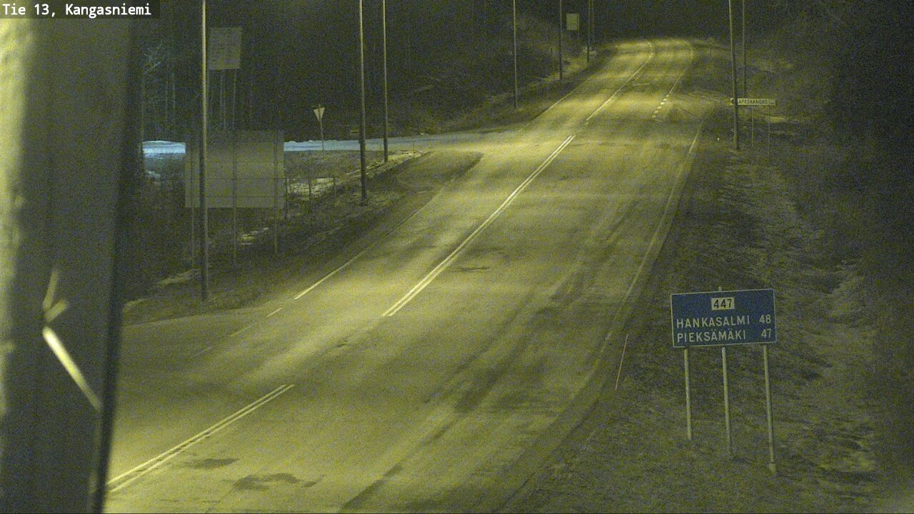 Kelikamerat Kuva Tie 13 Kangasniemi, Kangasniemi, Etelä-Savo