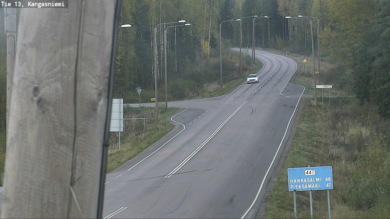 Kelikamerat Kuva Tie 13 Kangasniemi, Kangasniemi, Etelä-Savo