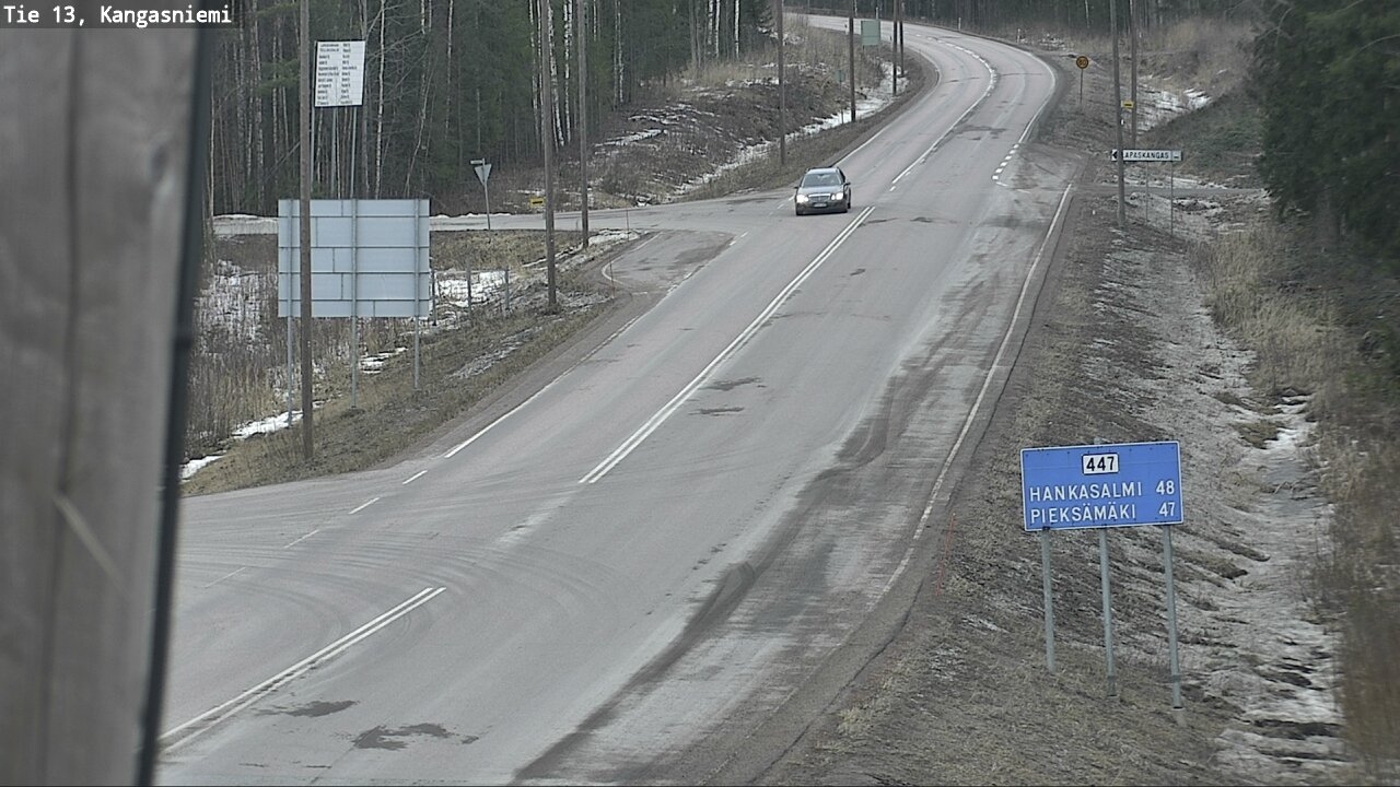 Kelikamerat Kuva Tie 13 Kangasniemi, Kangasniemi, Etelä-Savo