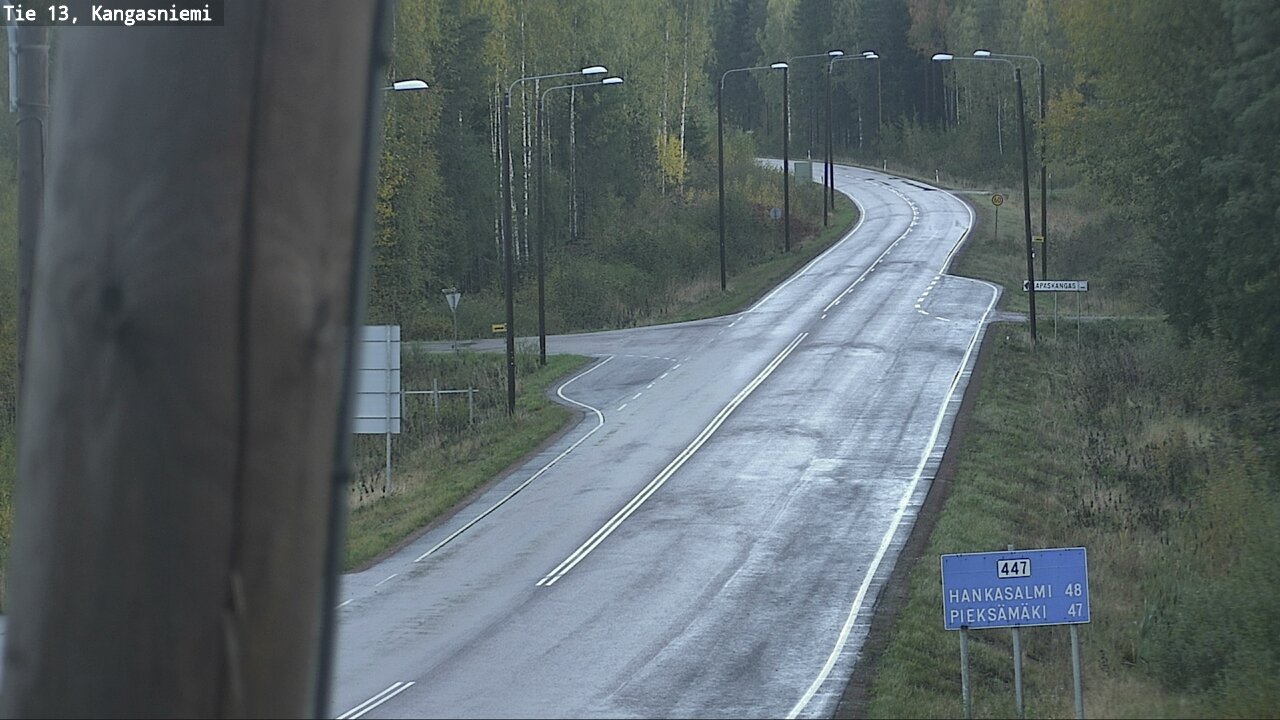 Weather Camera Image Road 13 Kangasniemi, Kangasniemi, Etelä-Savo
