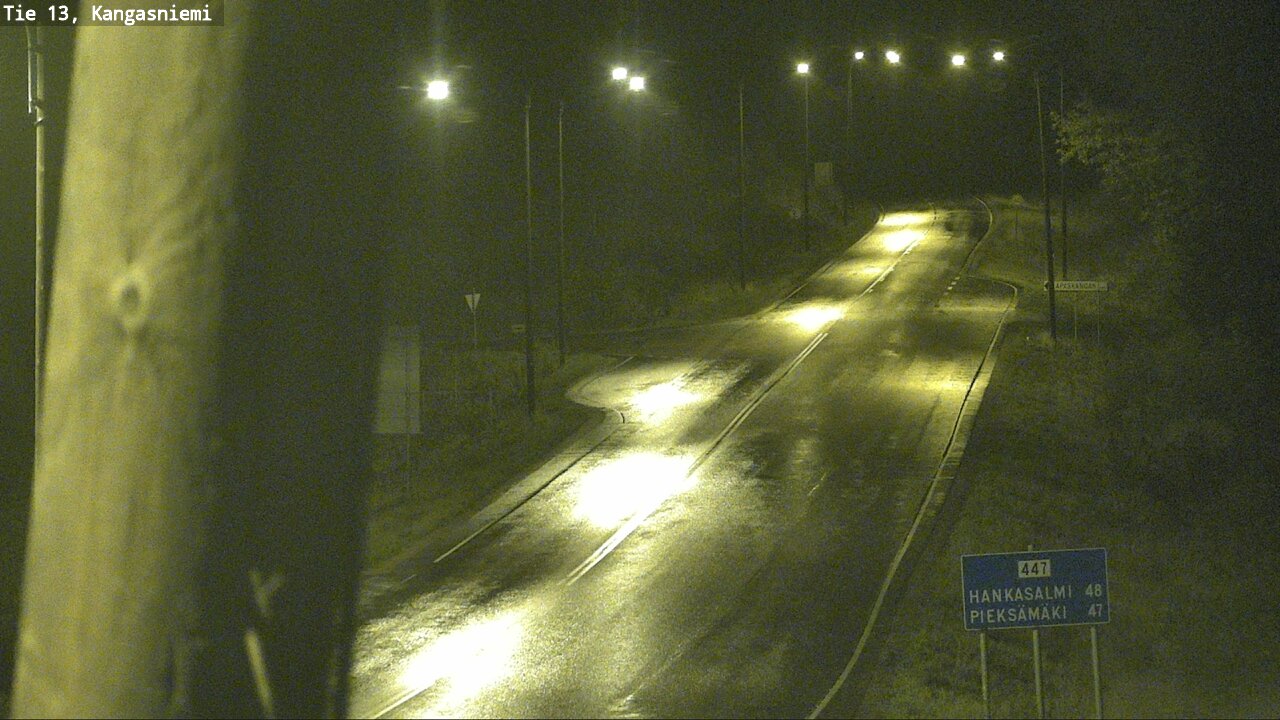 Weather Camera Image Road 13 Kangasniemi, Kangasniemi, Etelä-Savo